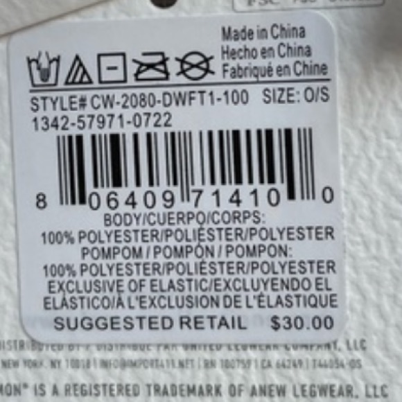 Lemon ❄️ Snow Drift Pom Hat - Picture 7 of 11